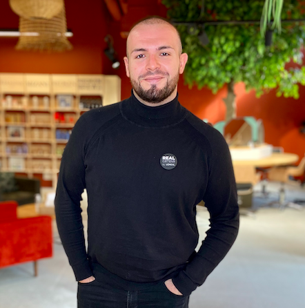 Théo d'Aléo responsable salon