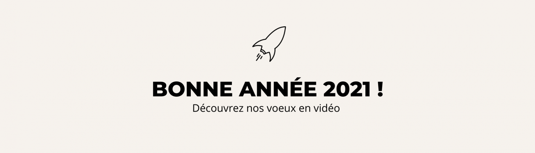 Bonne année 2021