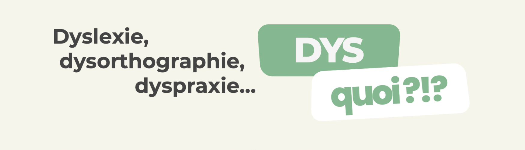 Conférence DYS 