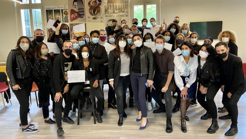 Remise des certificats Bootcamp